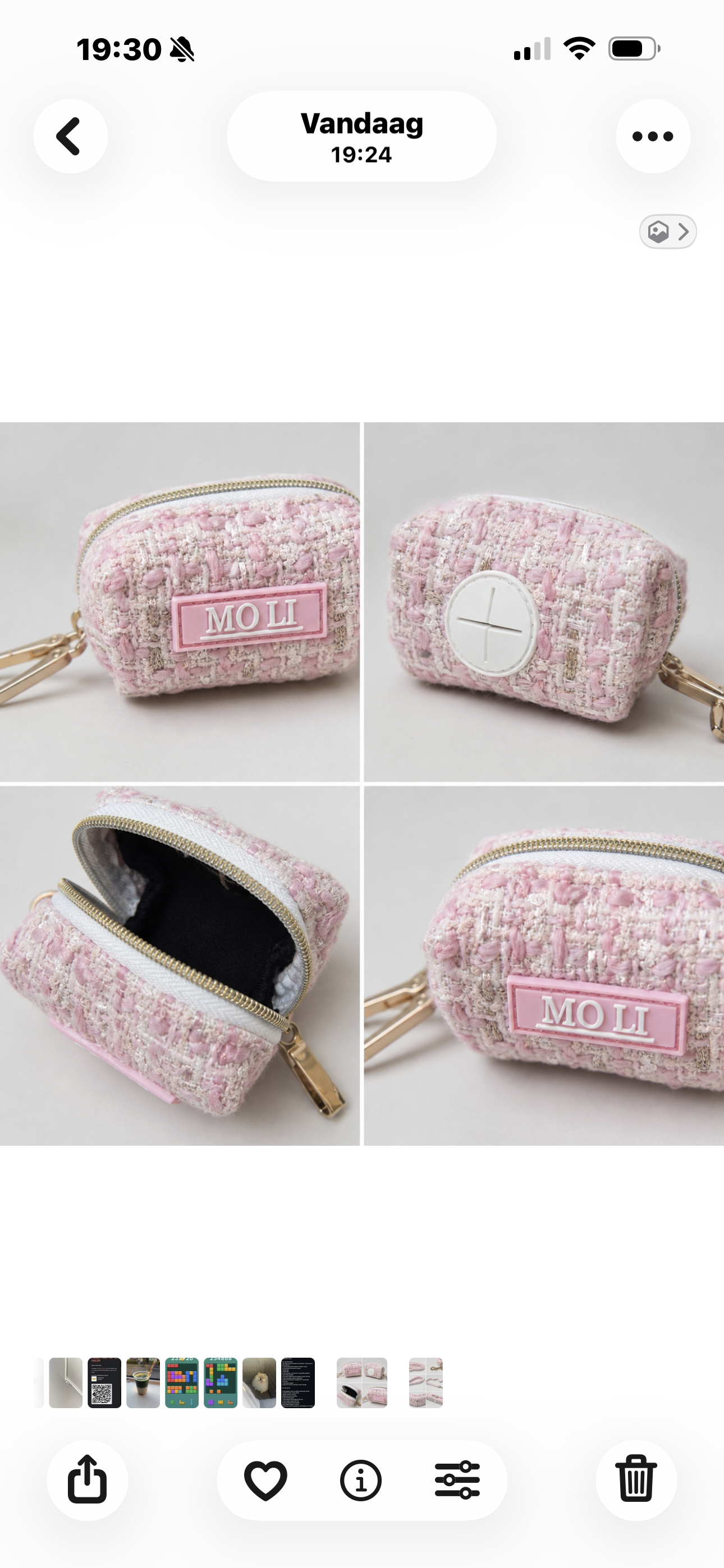 MoLi Tweed Pink
